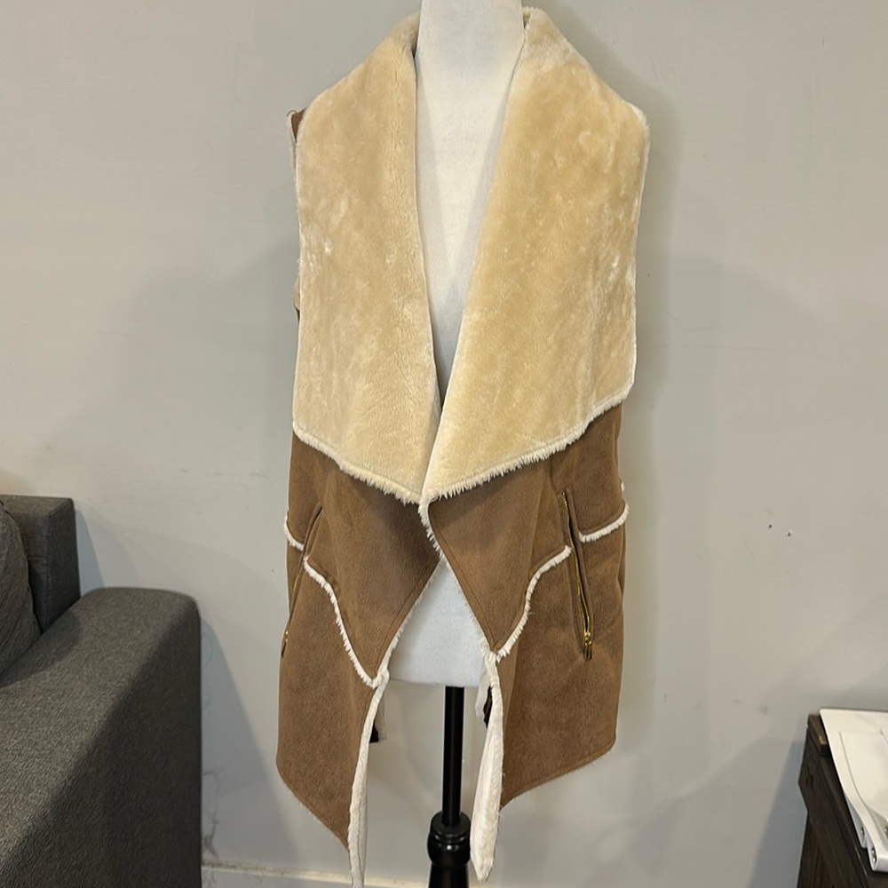 Jones New York‎ Faux Suede Vest